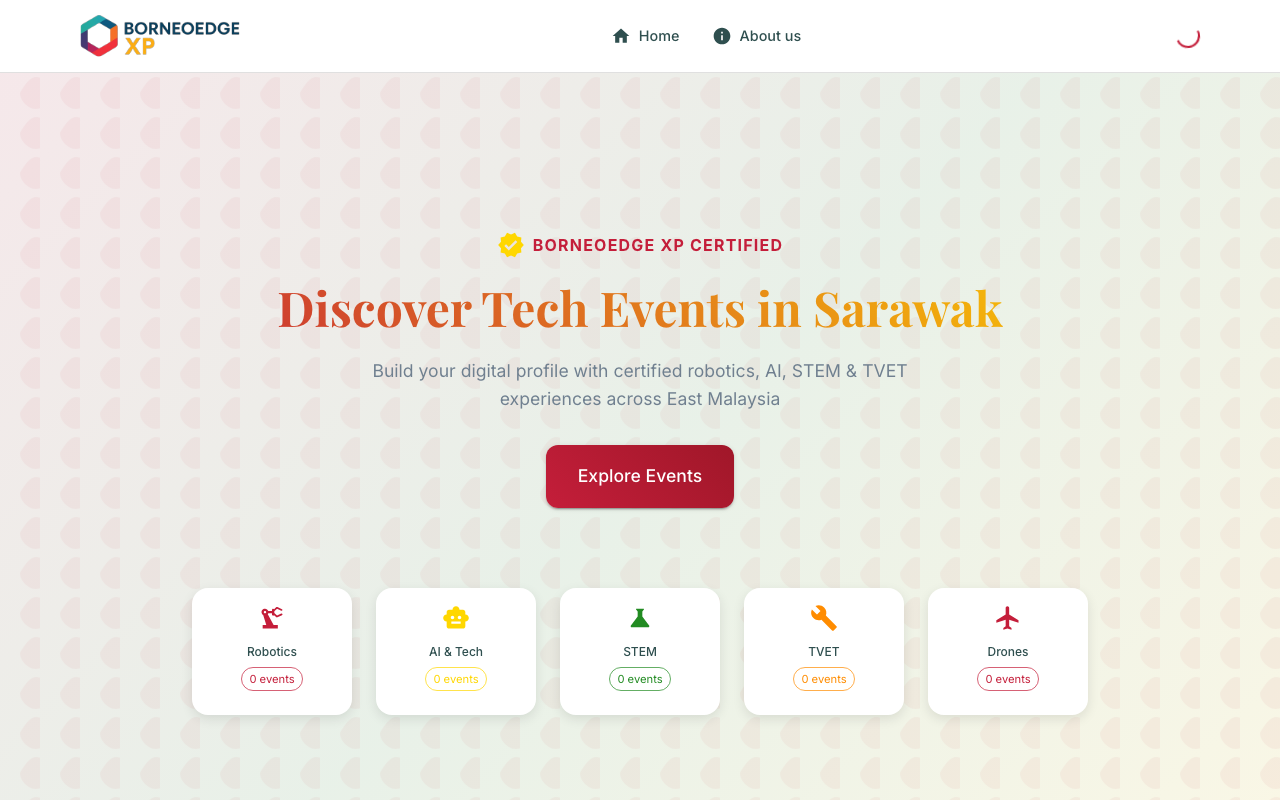 BorneoEdge XP — Sarawak Tech Hub